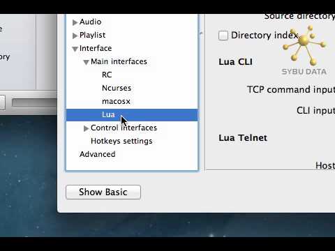 sybu data remote for vlc