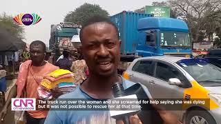Woman confirmed dead at Anloga Junction after truck ran her over | Citi Newsroom