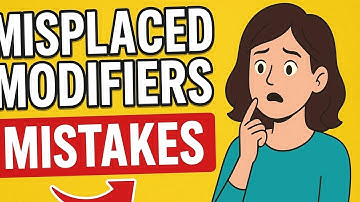 STOPMakingTheseEMBARRASSING Misplaced Modifier Mistake😱✍️The Grammar SlipUp That Change EVERYTHING⚠️