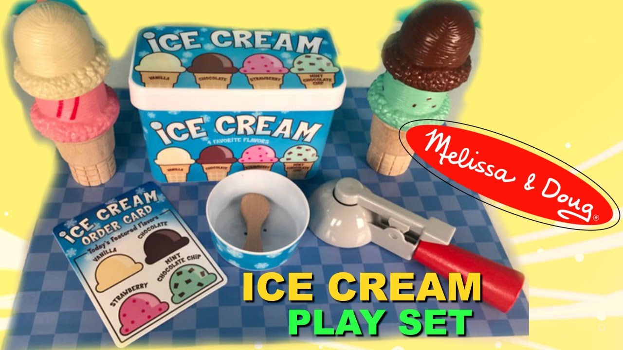 melissa and doug ice cream toy