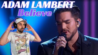 FIRST TIME HEARING! Adam Lambert Reaction  Believe