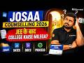 What After JEE B.Arch 2026 Result? JoSAA Counseling Process, Choice Filling Strategy &amp; College List