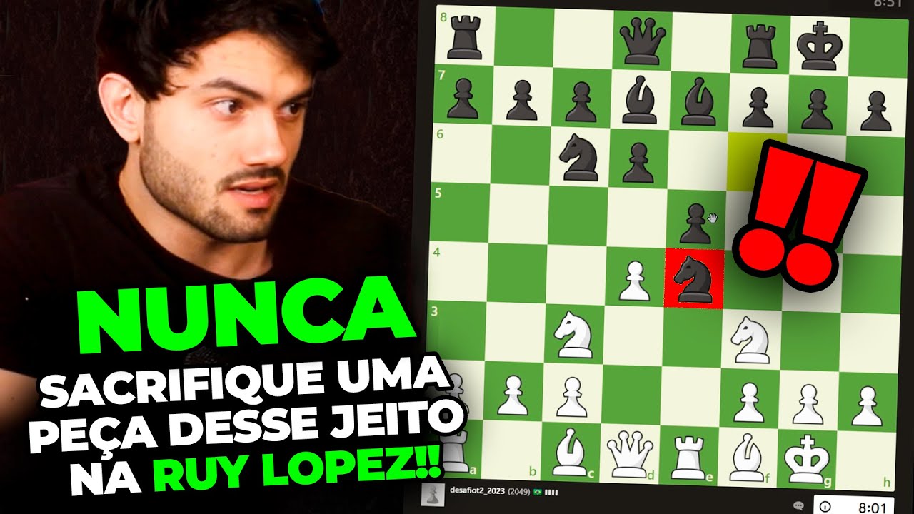 Agora você não vai mais perder tão rápido no xadrez 🤪😅 #chess #ajedr