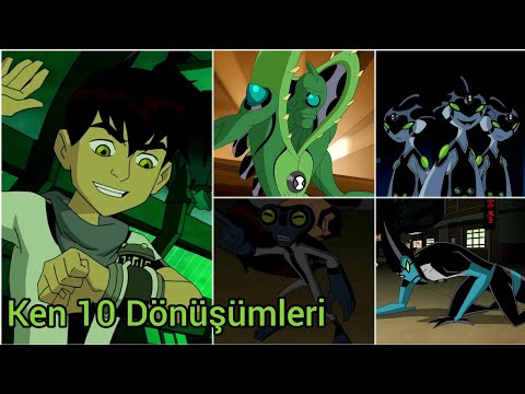 Ben 10 Classic Ken 10 Tüm Uzaylı Dönüşümleri (4.Sezon - 7.Bölüm) - Türkçe İzle 1080p