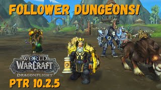 World of Warcraft: Dragonflight PTR 10.2.5  | First Look: Follower Dungeons