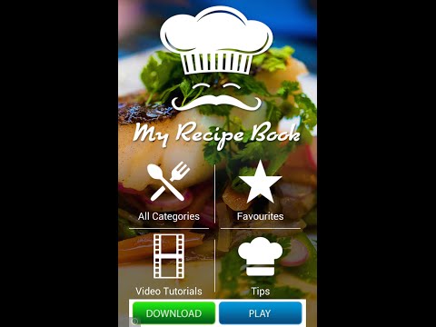 My Recipe Book Android Appliion Template Navatemplate