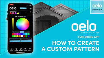 Oelo Evolution App: Creating A Custom Pattern