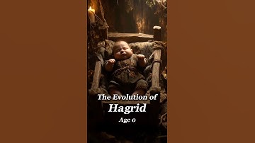 Evolution of Hagrid #harrypotter #hagrid #wizardingworld #evolution #ai
