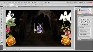 Speedart #1 Halloween Desktop Wallpaper