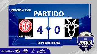 Villa Jerónimo 4-0 Andinos
