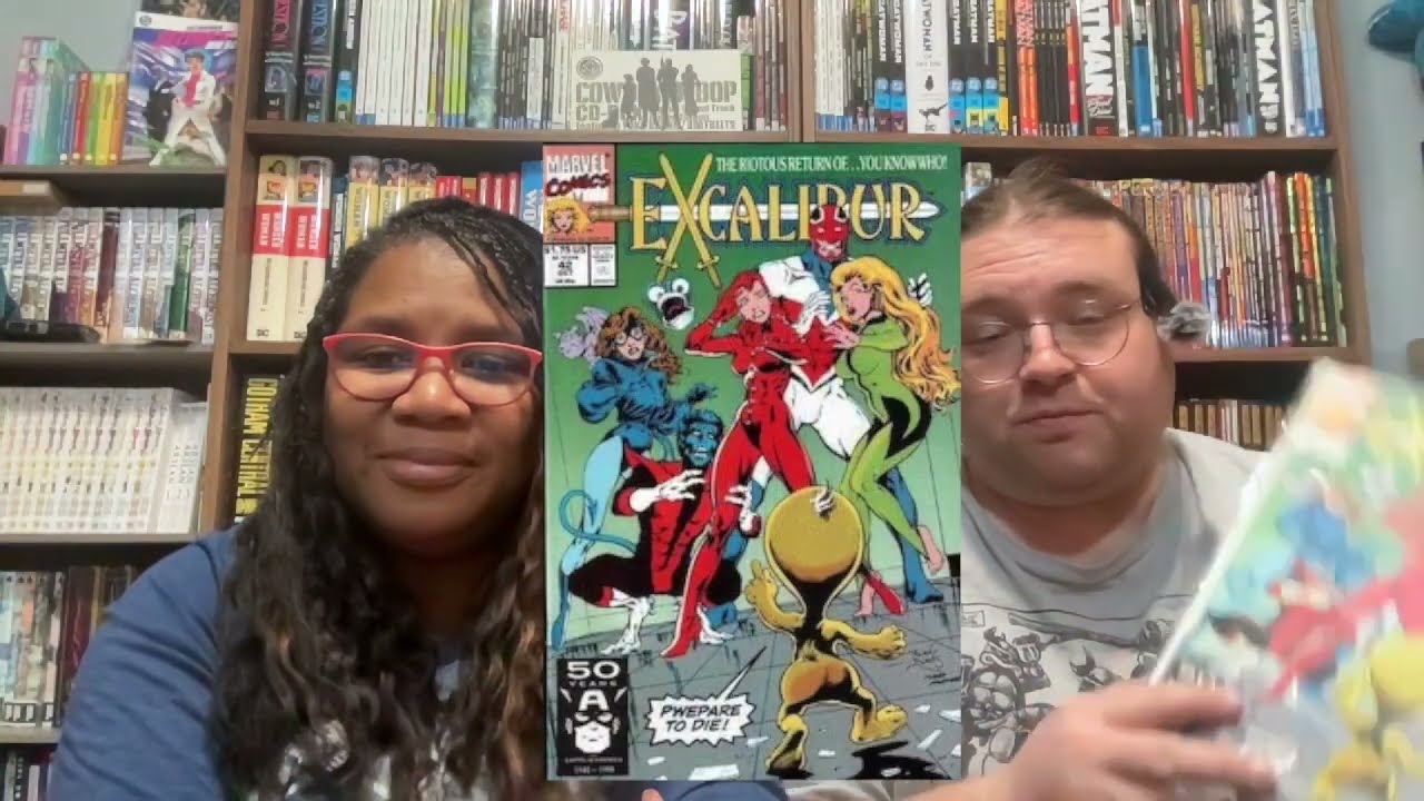 Comic Book Reactions: Excalibur Issue No. 42.Is that a tweety bird or what?