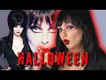 МАКИЯЖ НА ХЭЛЛОУИН - Эльвира Повелительница Тьмы! Halloween Makeup Elvira Mistress of the dark