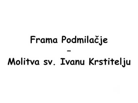 Video: Odrubljivanje Glave Ivanu Krstitelju: Evanđeoska Pripovijest