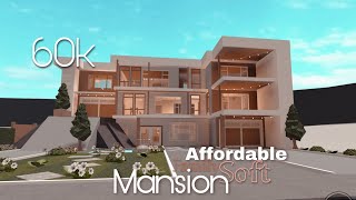 Bloxburg / 60k Modern Mansion House Build
