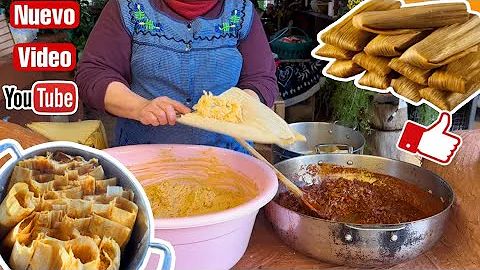 TAMALES DE RES EN CHILE ROJO - Con Verduras Estilo...