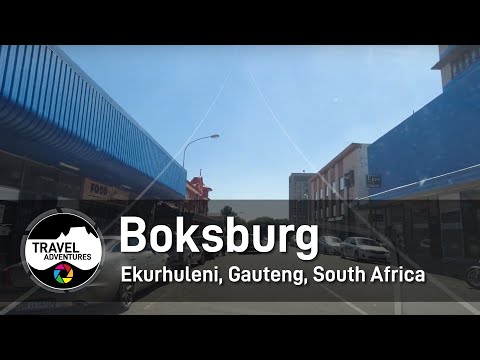 Scenic drive through Boksburg New & Old Town | Gauteng, South Africa