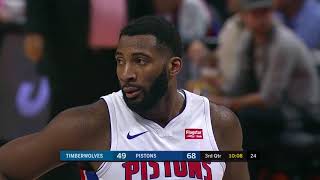 Andre Drummond Full Game Highlight VS Minnesota Timberwolves 15Points,15Rebounds,4Assists