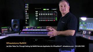 Wheatstone ReMIX Virtual Mixing Application for remote broadcast. screenshot 5
