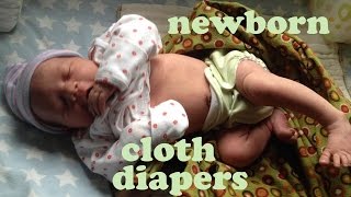 How To Cloth Diaper Your Newborn Like A Champ!