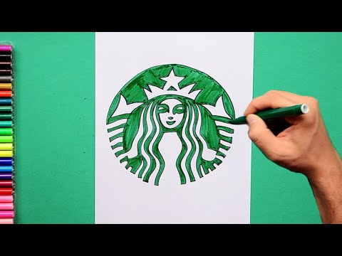 draw Starbucks logo using CSS ONLY 