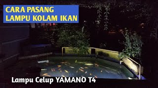 INSTALASI LISTRIK KOLAM IKAN KOI MINIMALIS AMAN MUDAH DAN SIMPEL. CARA MEMBERSIHKAN KACA. KOI POND