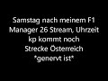 Ok du bekommst noch deine Uhrzeit gedulde dich bitte @markus4993.