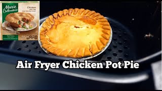 Air Fryer Chicken Pot Pie | Frozen Pot Pie in the Air Fryer | Marie Callender's Chicken Pot Pie