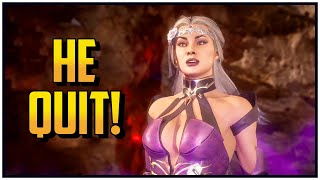 I Did A Mercy And He Left...  Mortal Kombat 11 Sindel Ranked Matches