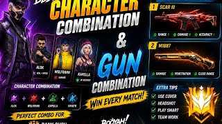 Game. Best Gun Combination + Character Combination in Free Fire | Easy Booyah Guide (2026) screenshot 4