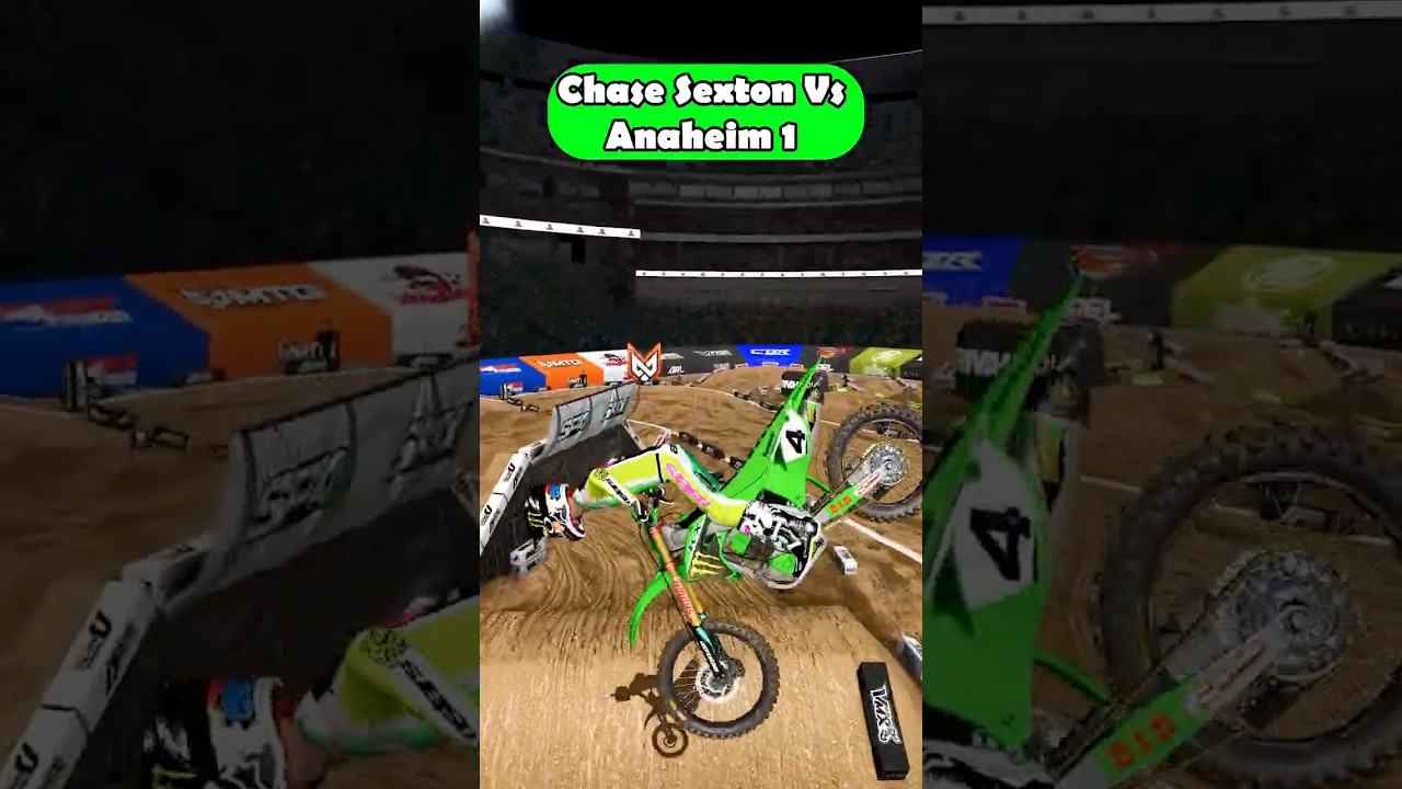 Chase Sexton Putting a Lap Down at 2026 Anaheim 1. 