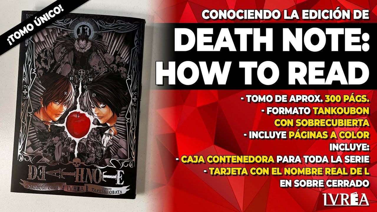 UNBOXING DEATH NOTE HOW TO READ YouTube unboxing-death-note-how-to-read-youtube