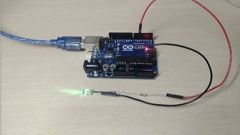 How to make an LED blink with arduino