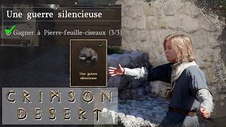 A SILENT WAR Rock-Paper-Scissors CHALLENGE MIND GAMES 1 MINI-GAMES - CRIMSON DESERT screenshot 3