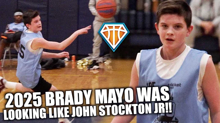 2025 Brady Mayo Looked Like JOHN STOCKTON JR. at N...