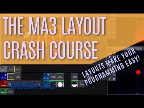 How To Make And Use MA3 Layouts! Make Your Programming Easy!! The 6 Minute Crash Course!