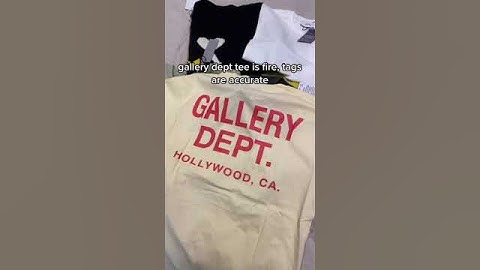 Thumbnail of Ninjahype Haul Unboxing from @onlyreps on tiktok, #gallerydept #palmangels #fearofgod