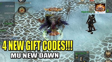 4 NIEUWE GRATIS CADEAUCODES WAARSCHUWING!! (22 nov.) - MU New Dawn (Engels ondertiteld)