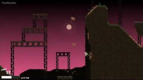 Dustforce - Acropark (user map) - Speed Run - Dustworth