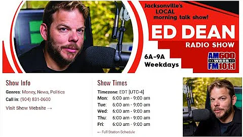 Jack Meeks visits the Ed Dean show on WBOB