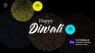 Firework Particles After Effect Tutorials | Happy Diwali | Diwali Cracker After Effect | No plugin screenshot 3