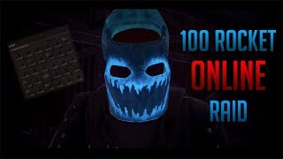 RUST | 100 Rocket Online Raid vs Toxic Korean Zerg (Vanilla)