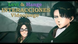 Levi & Hange | Interacciones | AoT Wings of Freedom [Eng sub]