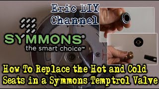 How To Replace the Hot and Cold Seats in a Symmons Temptrol Valve TA-4 T35C