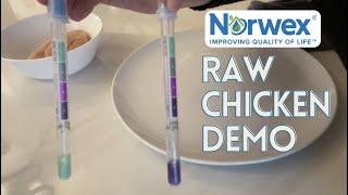 The Norwex Raw Chicken Demo