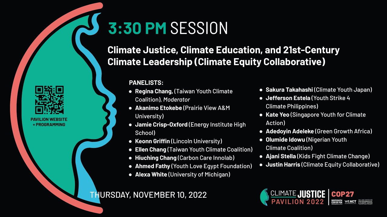 Climate Justice, Climate Education, & 21st-Century Climate Leadership ...