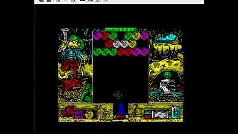 Cannon Bubble - ZX Spectrum +3 Sinclair - Zero 0.7.1 emulator