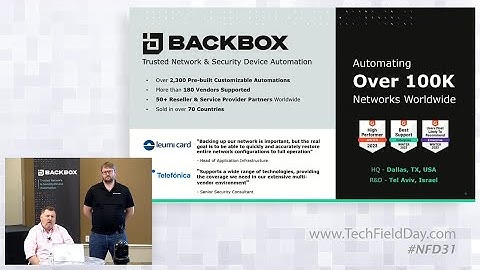 Introduction to BackBox with Josh Stephens