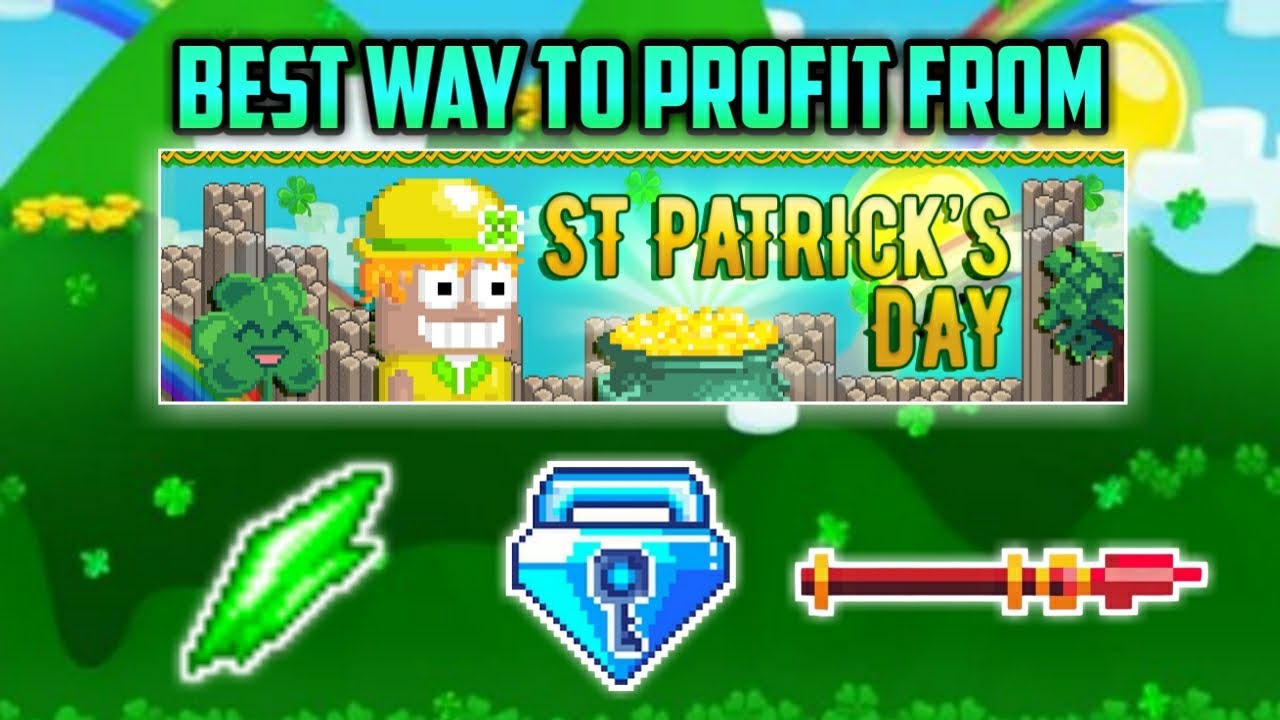 Do This To PROFIT From St. Patrick's Day - Growtopia - YouTube