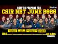 How to Prepare for CSIR NET June 2026 🔥 Last 60 Days Strategy, Study Plan &amp; Tips | VedPrep CSIR NET