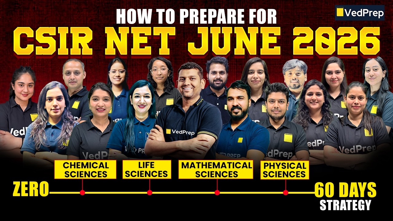 How to Prepare for CSIR NET June 2026 🔥 Last 60 Days Strategy, Study ...